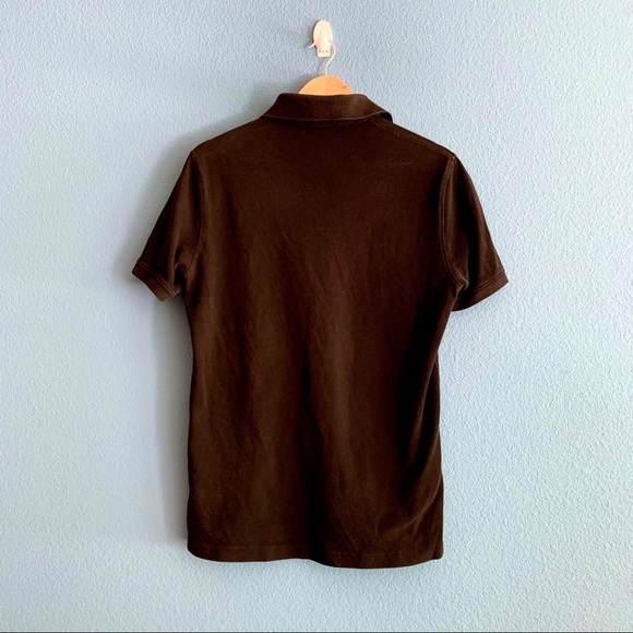 Burberry Men's Black Short Sleeve Polo Shirt - Picture 3 of 6